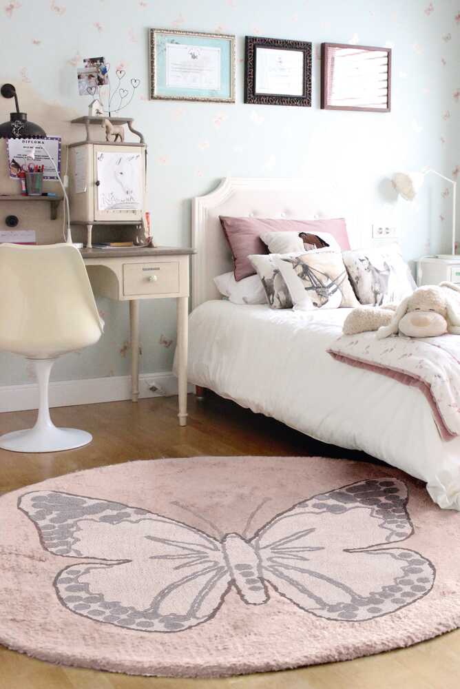 Washable Rug Butterfly  - Butterfly