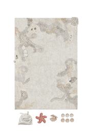 Washable Play Rug Seabed  - Sea Wonders