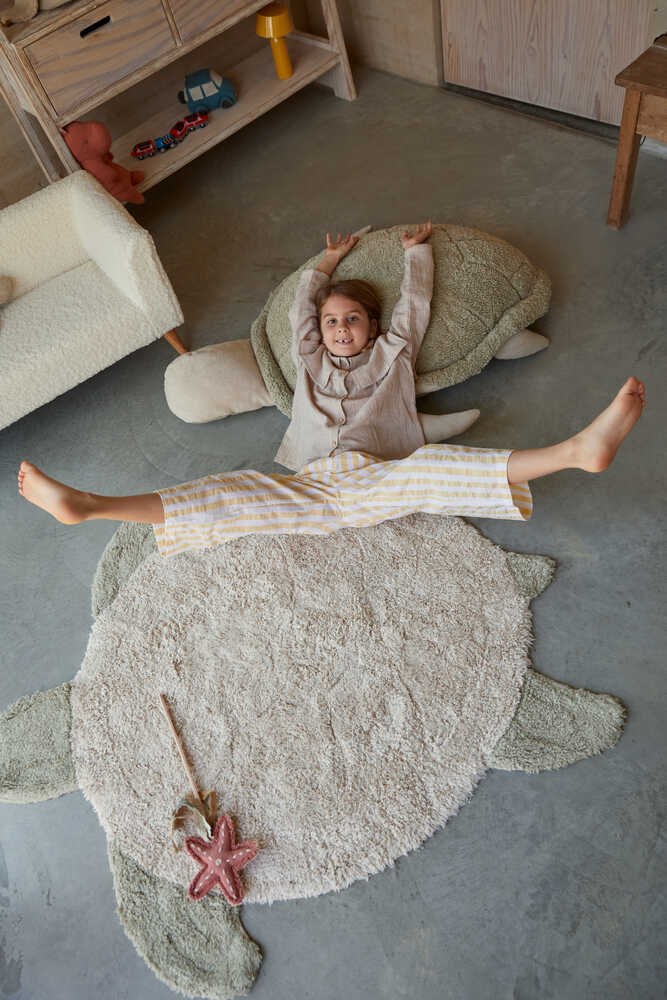 Washable Rug Sea Turtle  - Sea Wonders