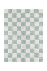 Washable Rug Tiles Blue Sage  - Little Chefs