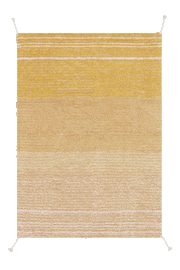 Reversible Washable Rug Twin Amber  - Reversible