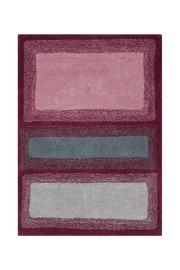 Washable Rug Water Savannah Red