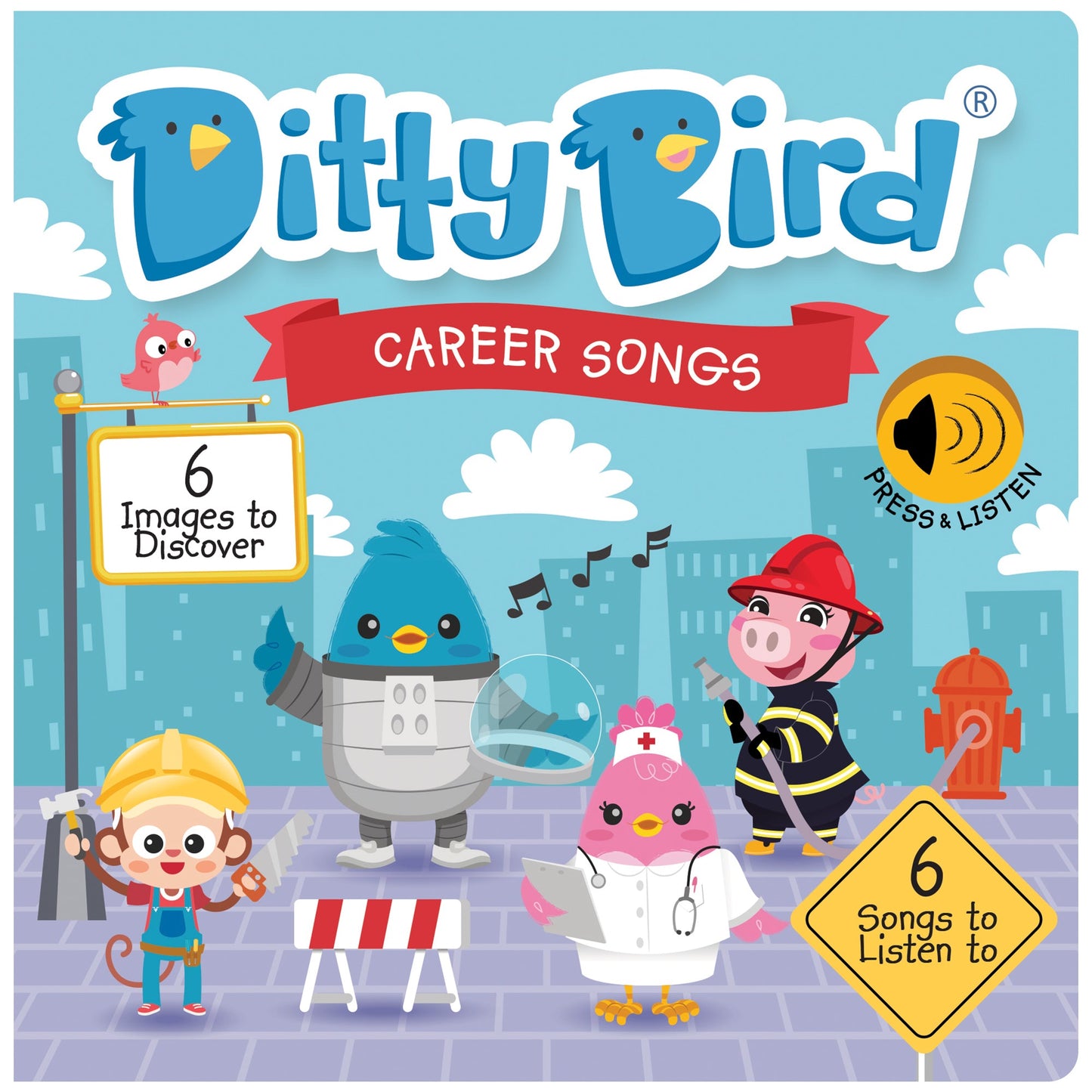 Ditty Bird Career Songs Music Books