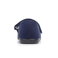 Classic Canvas Mary Janes In Navy Blue