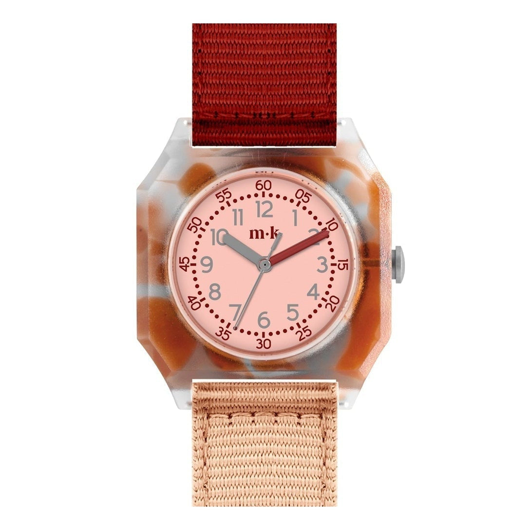 Mini Kyomo Cinnamon Roll - Pink & Brown Watch For Kids Watche