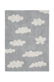 Washable Rug Clouds Grey  - Clouds