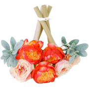 Coral Deluxe Floral Topper