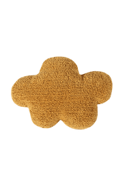 Cushion Cloud Mustard  - Clouds