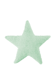 Cushion Star Soft Mint  - Stars