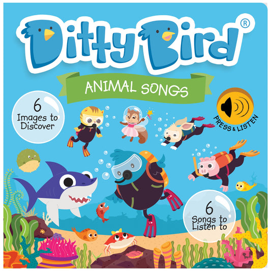Ditty Bird Animal Songs Music Books