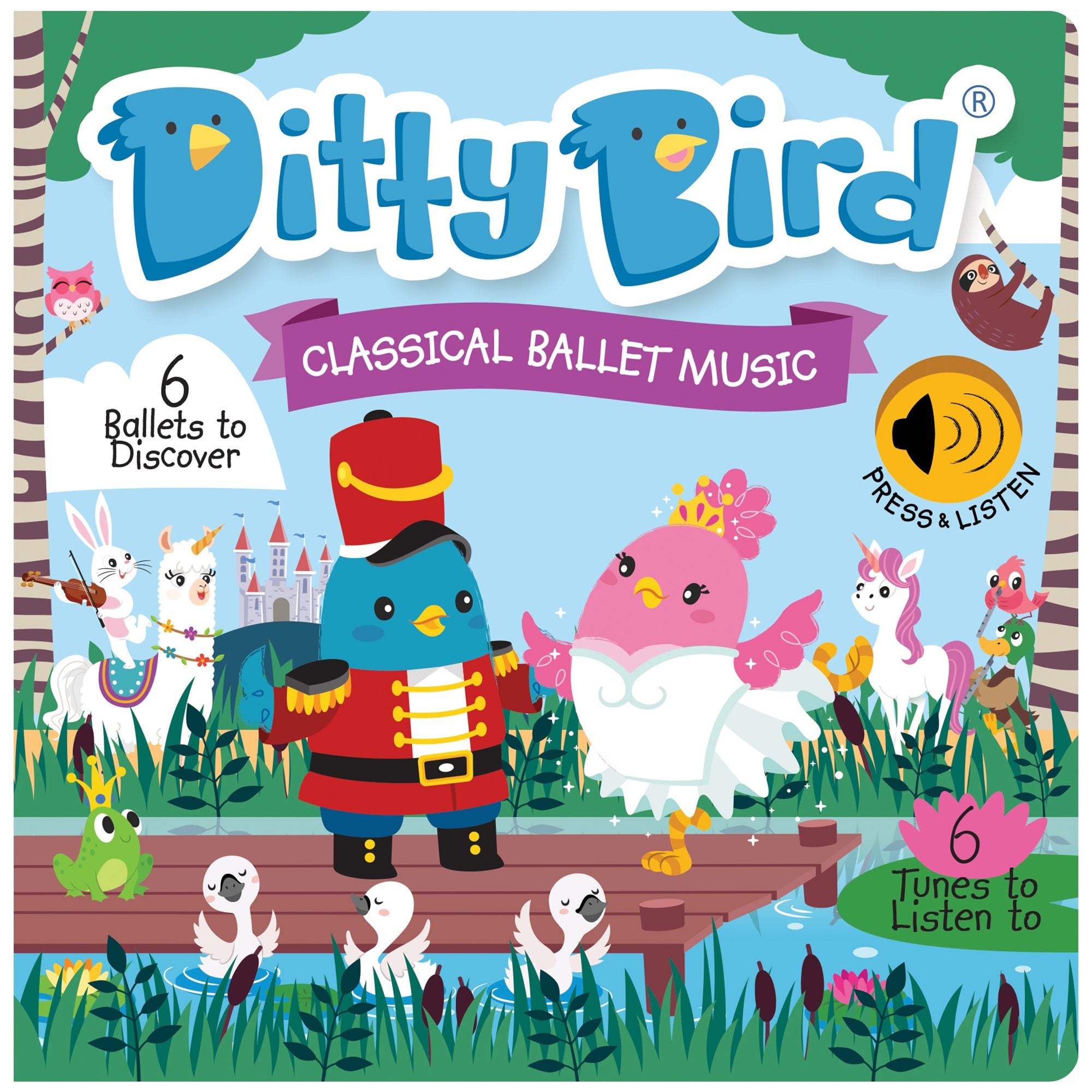 Ditty Bird Classical Ballet Music Music Books