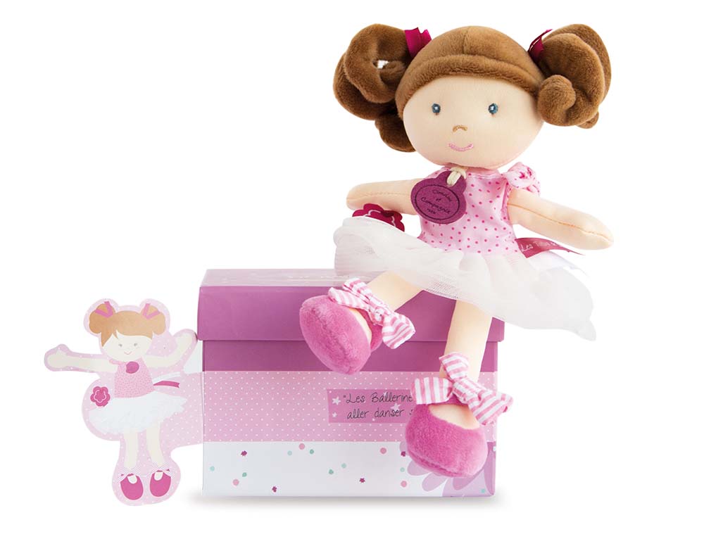 Doudou et Compagnie Little Ballerinas - 6 assorted dolls Dolls
