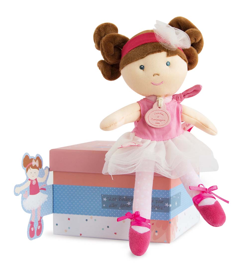 Doudou et Compagnie Little Ballerinas - 6 assorted dolls Dolls