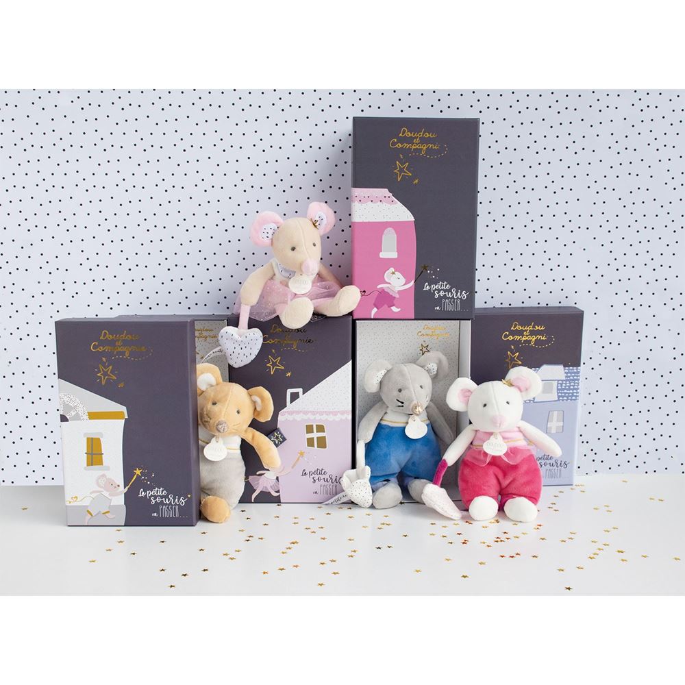 Doudou et Compagnie Tooth Fairy Friend Bulu Beige Mouse Tooth Fairy Friend