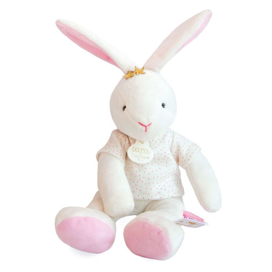 Doudou et Compagnie Star Pink Bunny Baby Plush Stuffed Animal Plushies