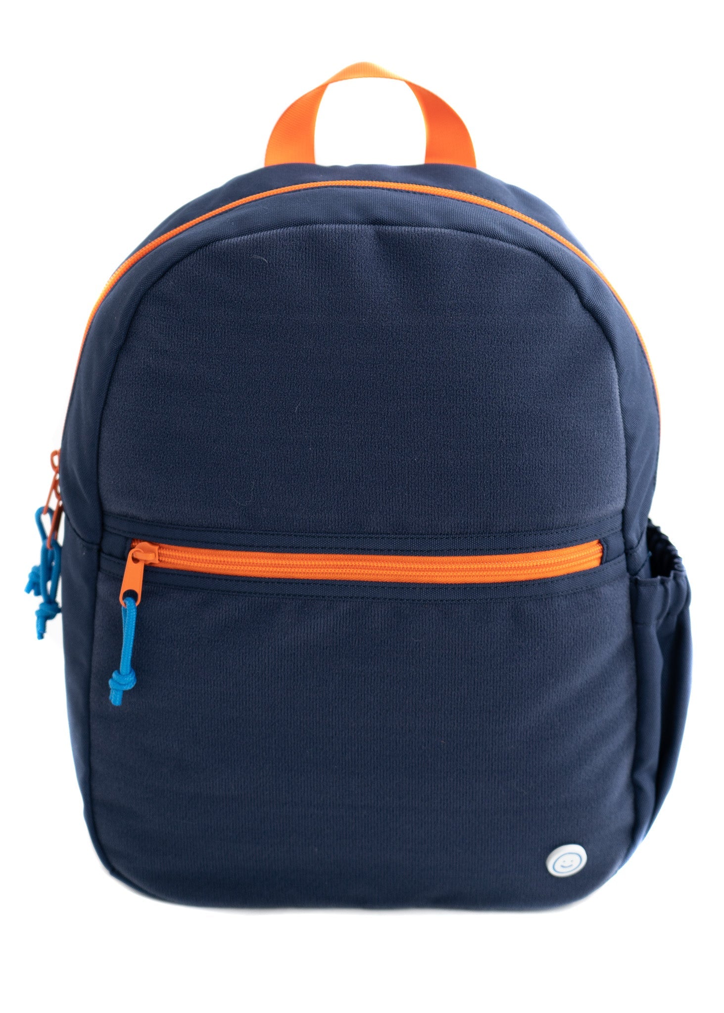 Hook & Loop Sport Kids Backpack - Navy / Citrus