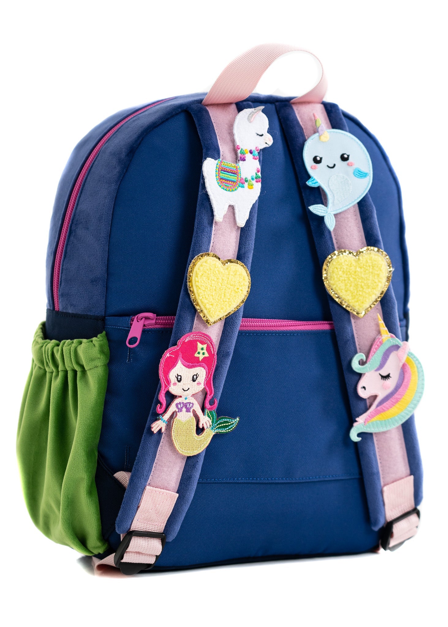 Hook & Loop Lux Kids Backpack - Cobalt / Magenta