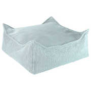 Peppermint Green Square Ottoman