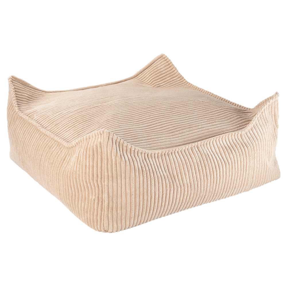 Brown Sugar Square Ottoman