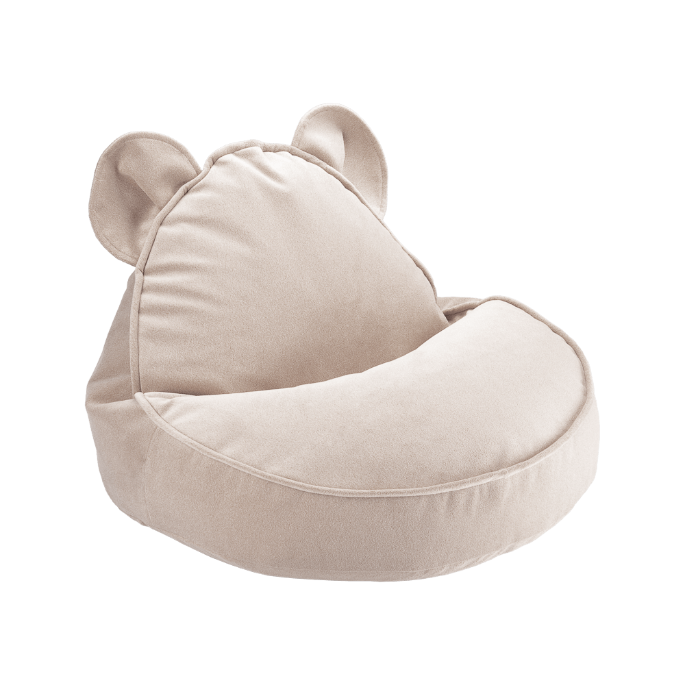 Dusty Beige Bear Beanbag