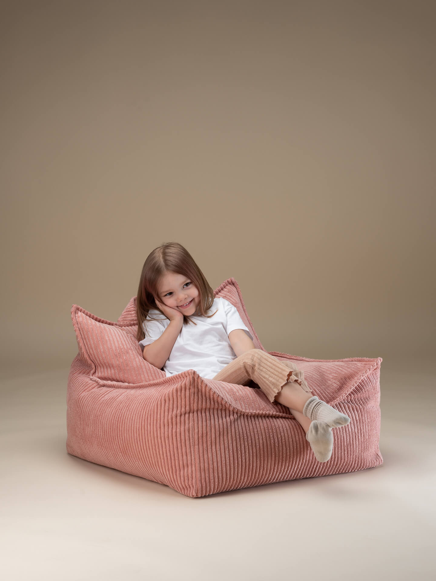 Pink Mousse Beanbag Chair