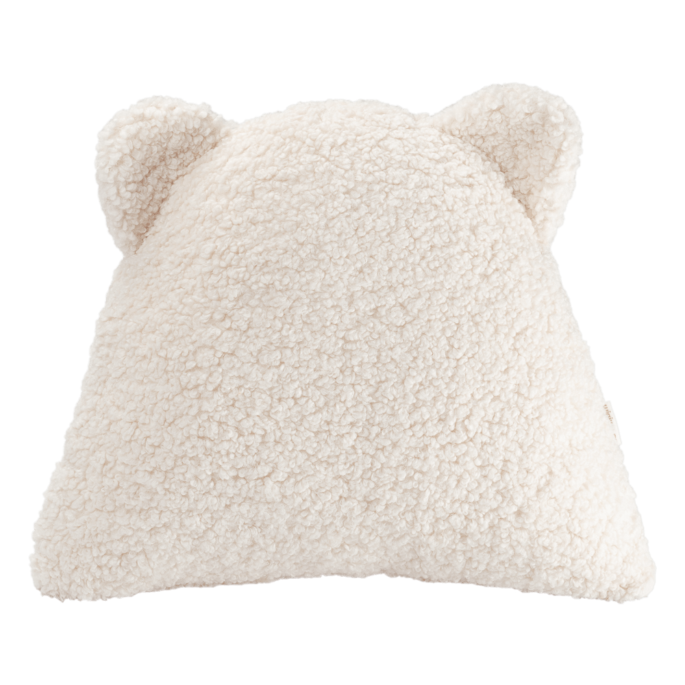 Cream White Bear Cushion