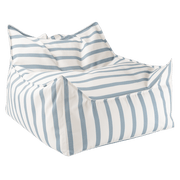 Blue Stripes Beanbag Chair