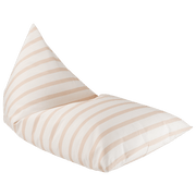 Beige Stripes Big Lounger