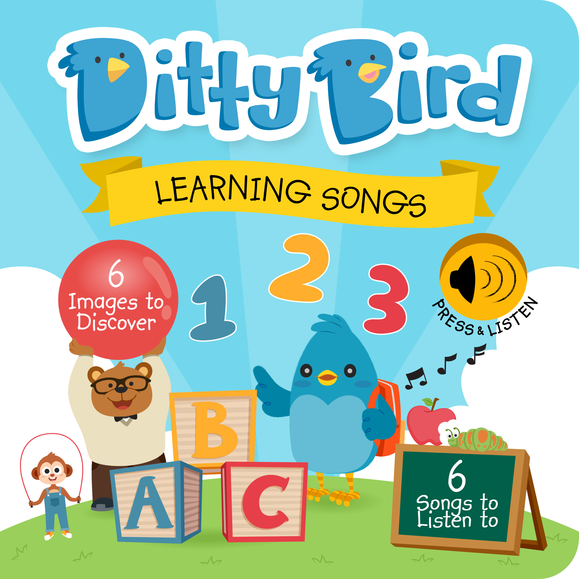 Ditty Bird Learning Songs Music Books