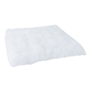 White Luxury Shag Play Mattress