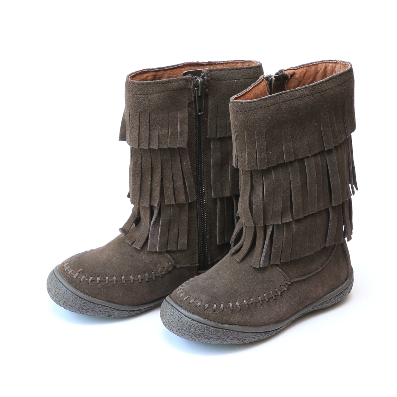 Boots 3-Tiered Fringe Leather | Winona