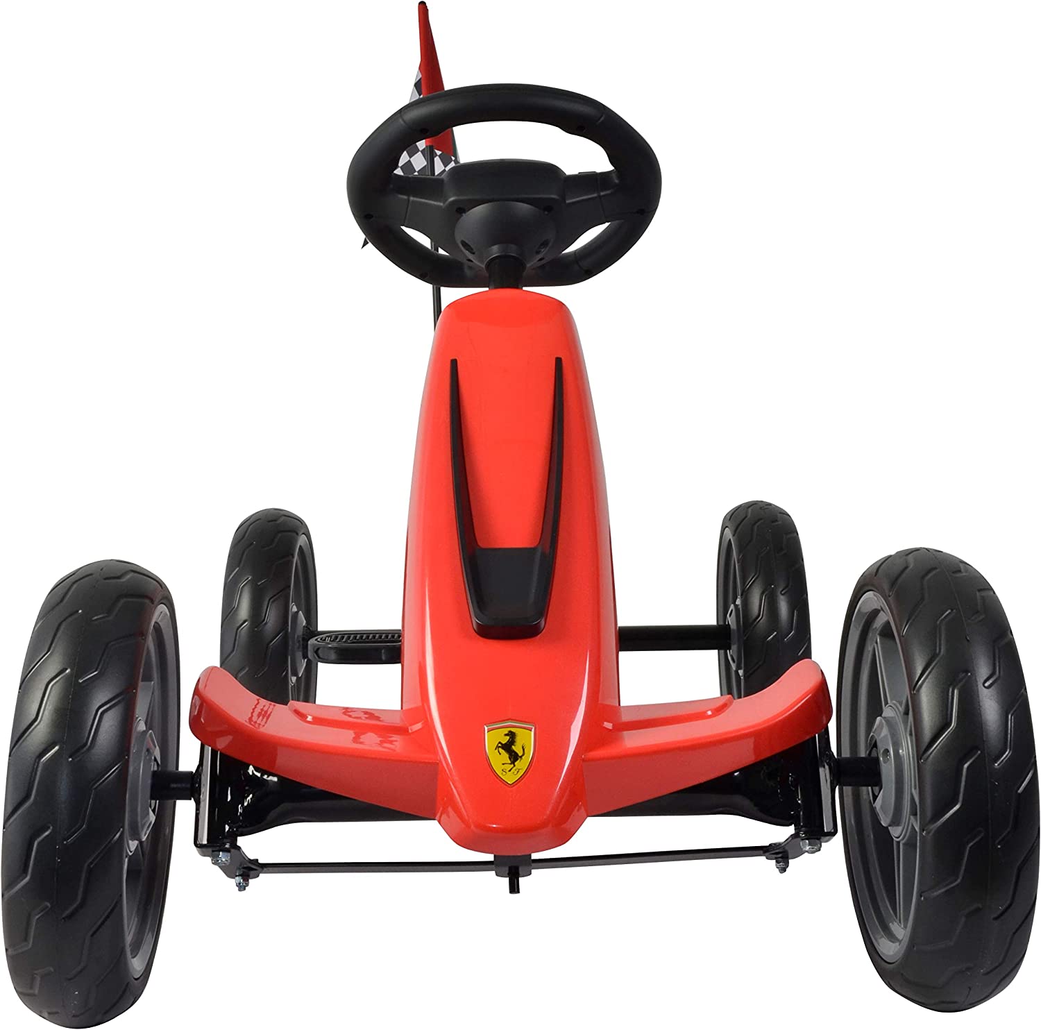 Best Ride On Cars Ferrari Pedal Go Kart Red