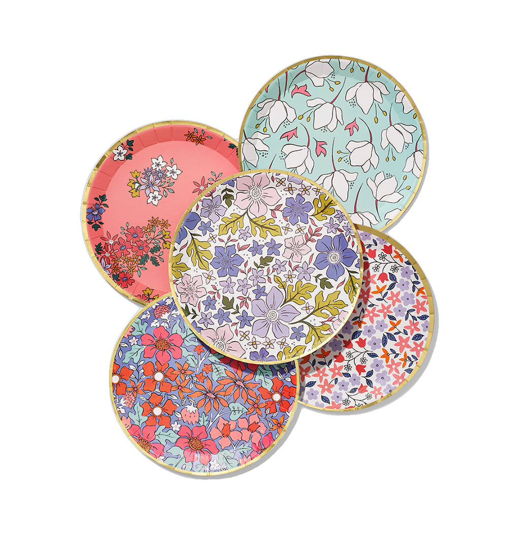 Coterie In Full Bloom Small Plates (10 per pack) Plates