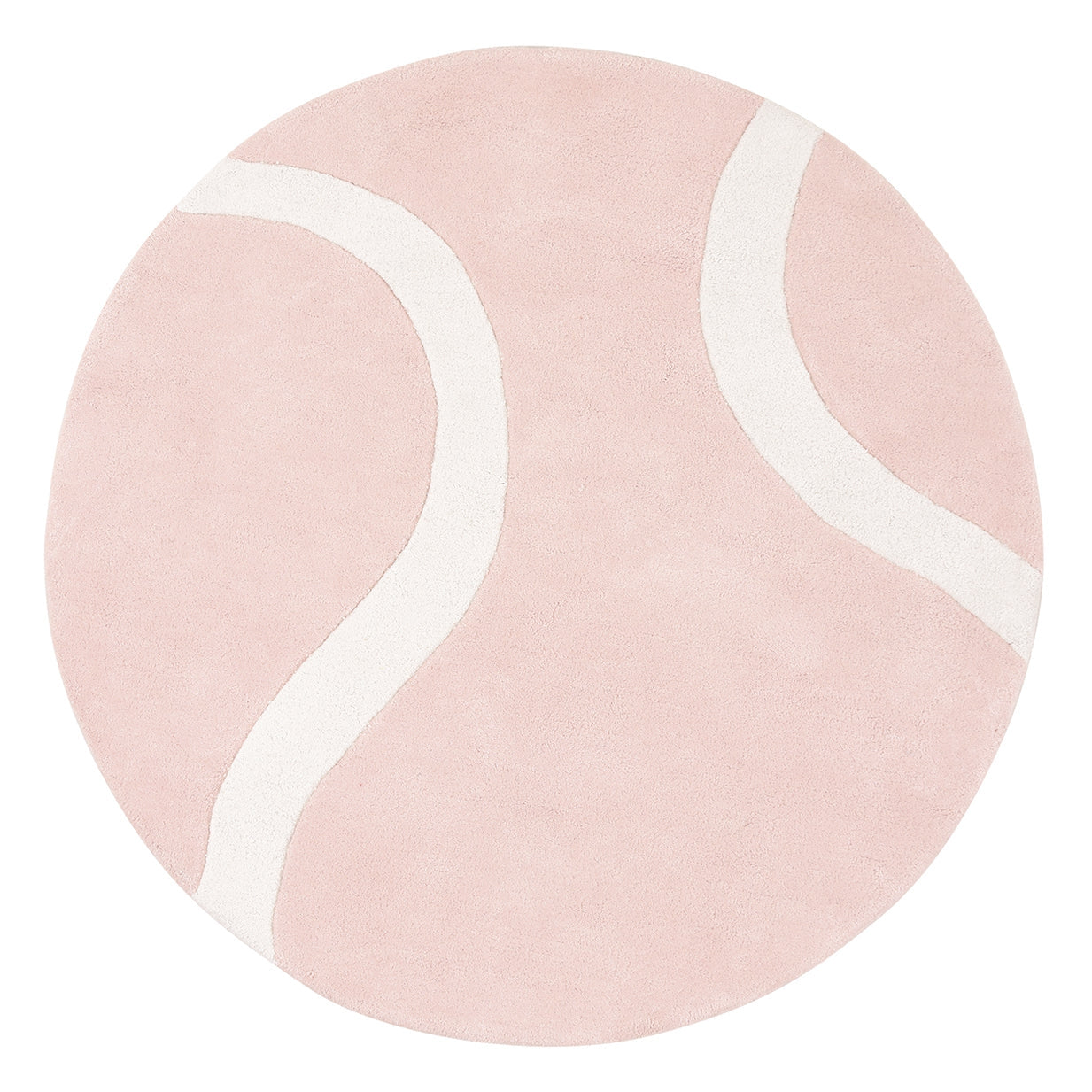Lilipinso Cotton Rug (D. 100 Cm) - Tennis Ball