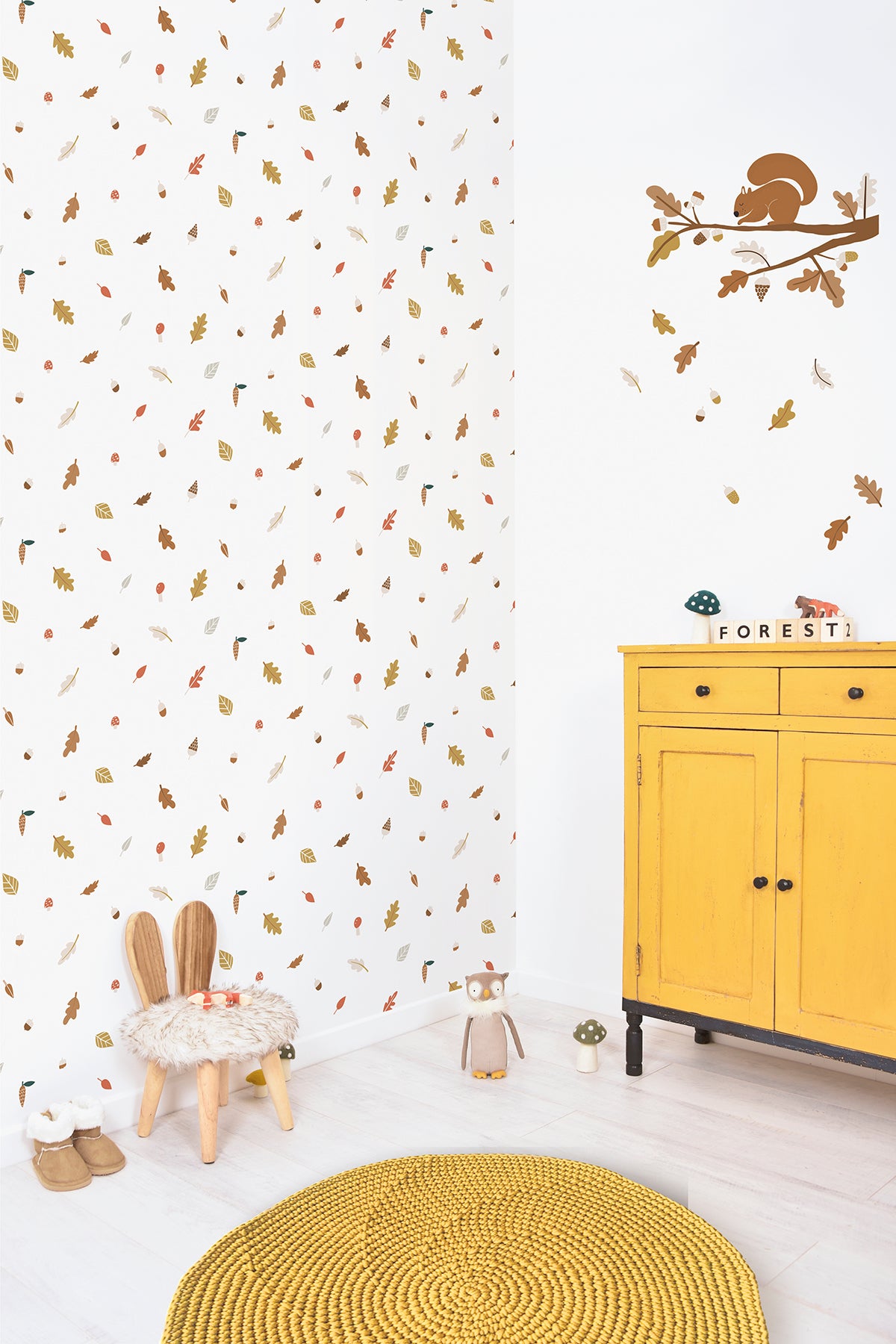 Lilipinso Wallpaper (50 Cm X 10 M) - Autumn Leaves