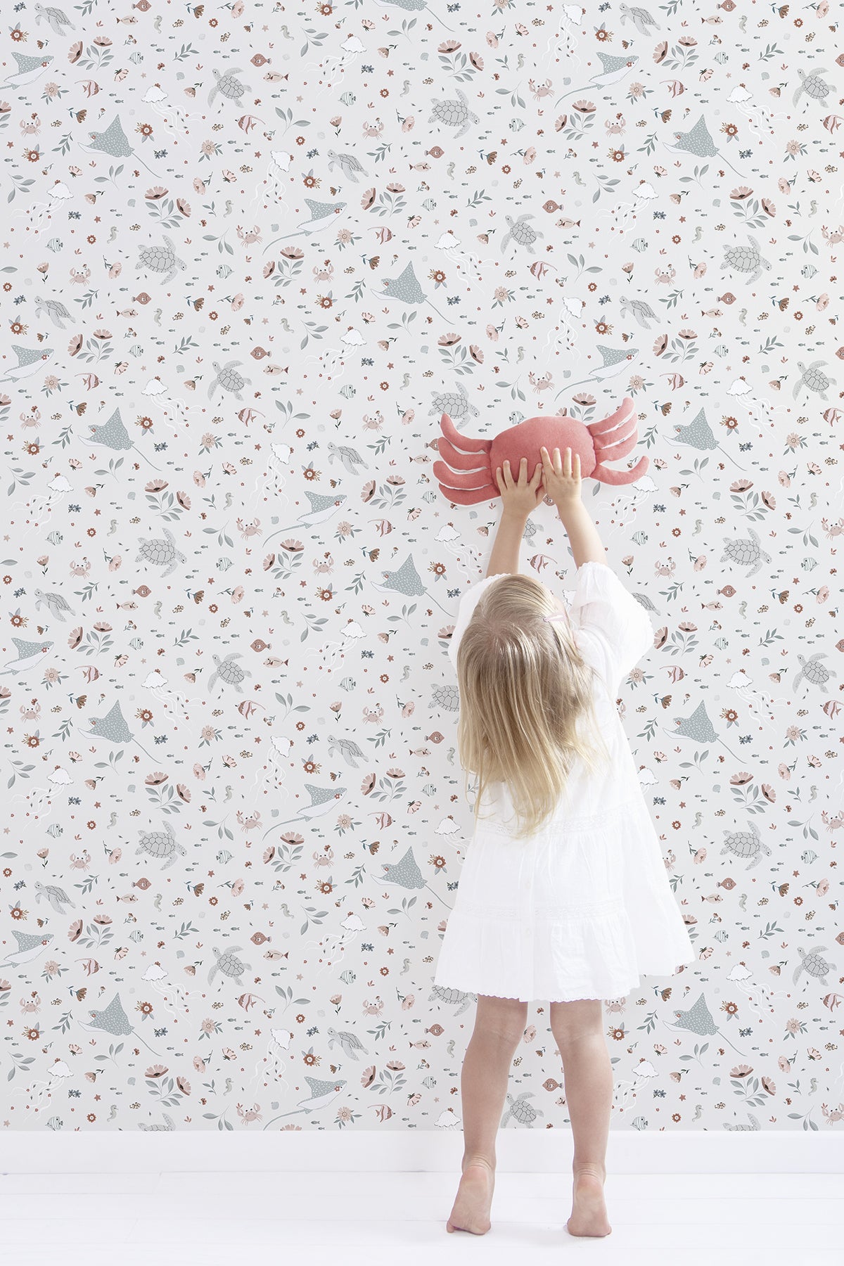 Lilipinso Wallpaper (50 Cm X 10 M) - Dreamy Sealife