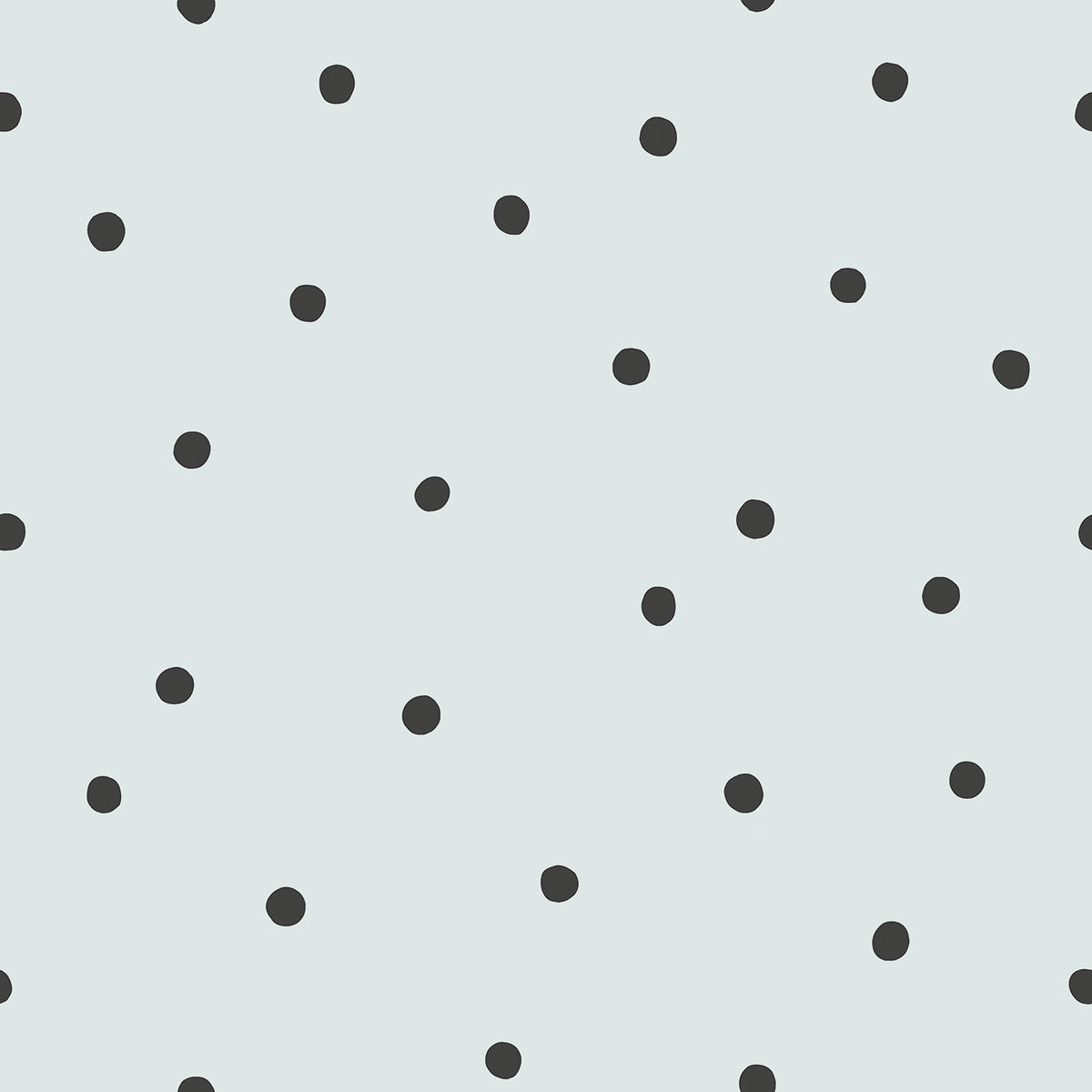 Lilipinso Wallpaper (50 Cm X 10 M) - Playful Dots (Morning Mist Background)