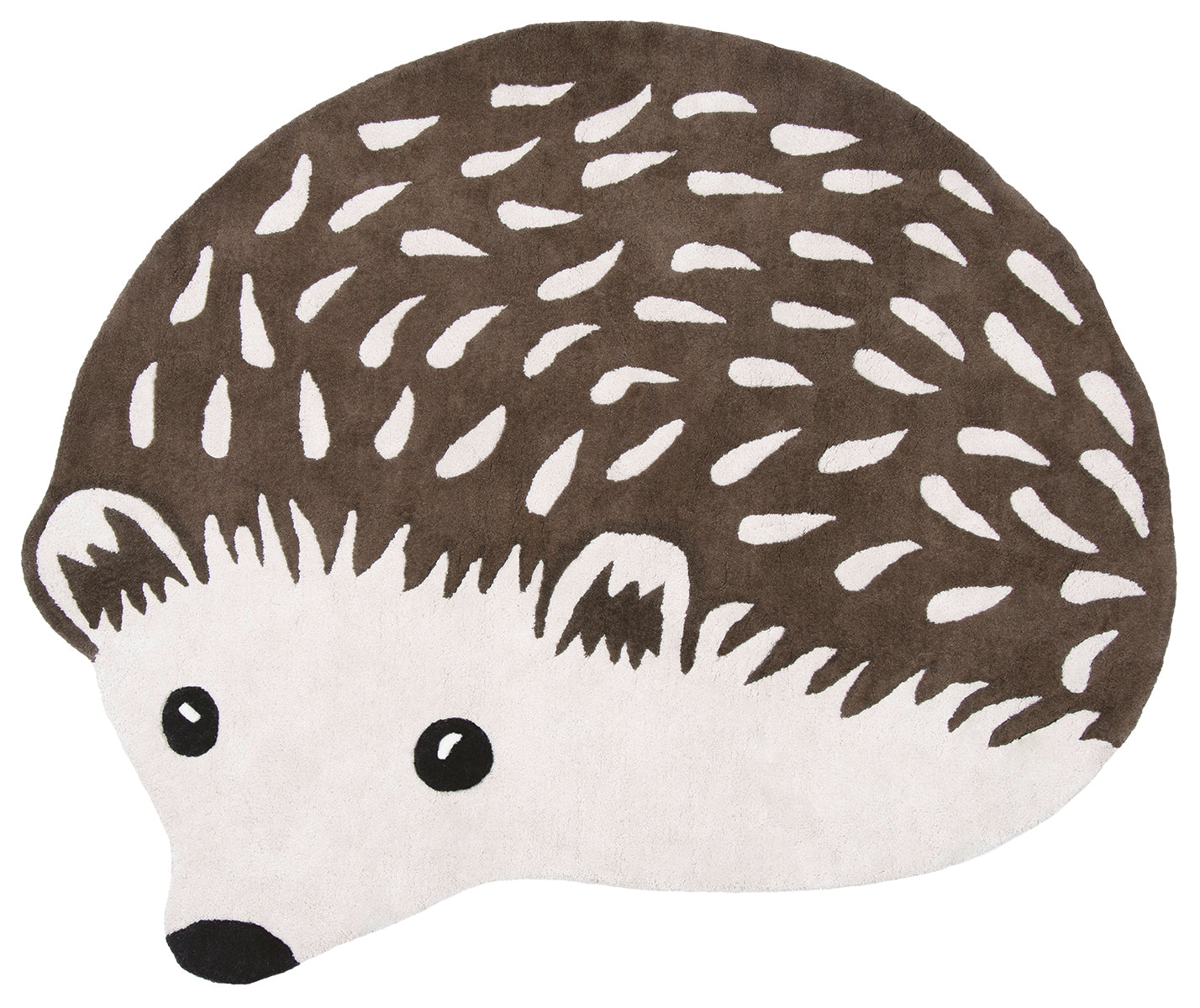 Lilipinso Cotton Rug (120 X 105 Cm) - Hedgehog