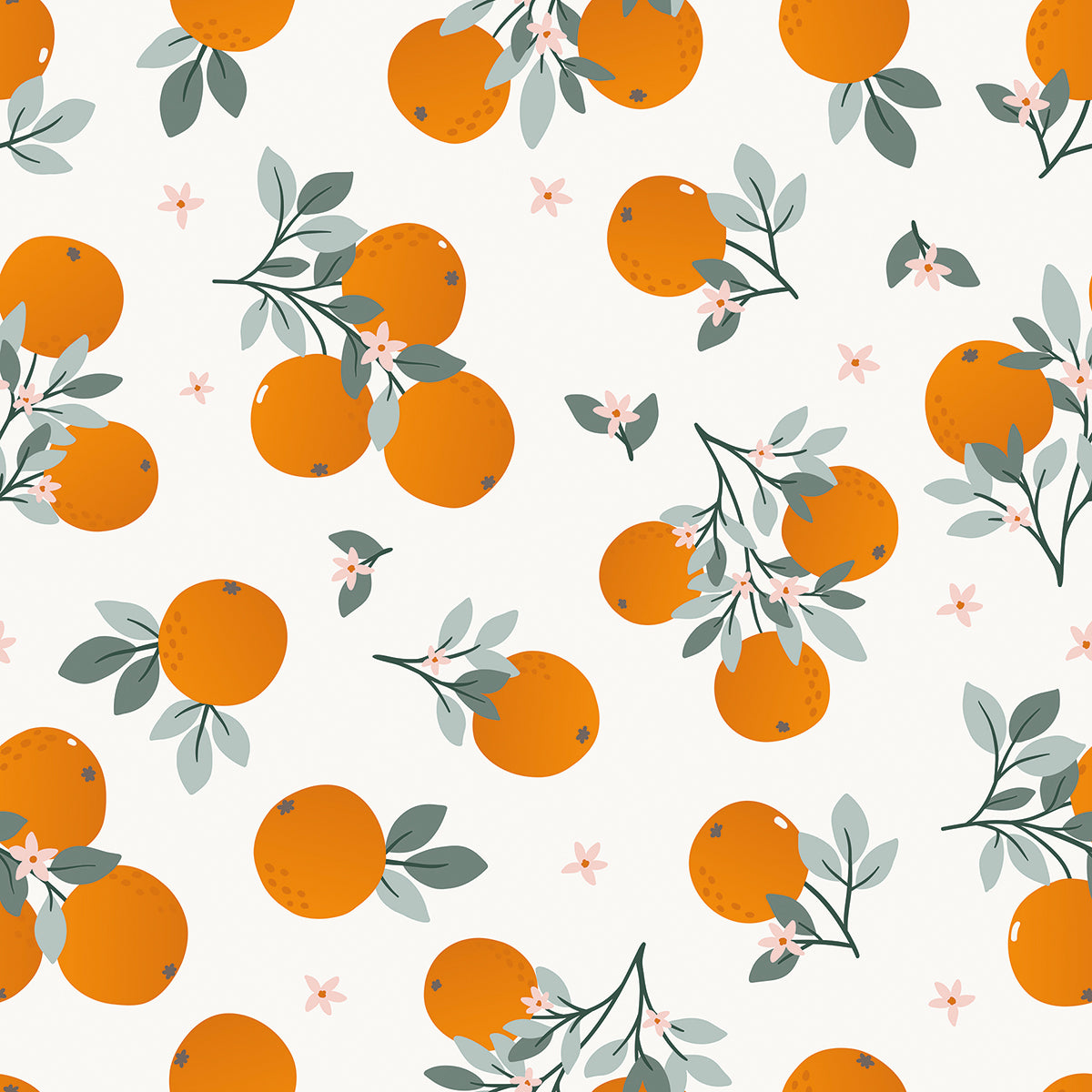 Lilipinso Wallpaper (50 Cm X 10 M) - Tangerine