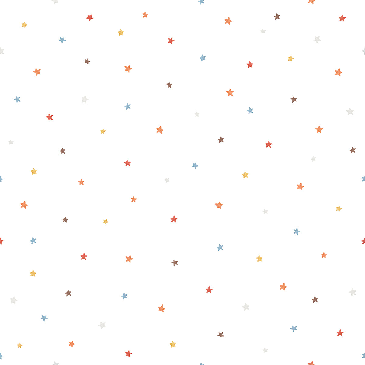 Lilipinso Wallpaper (50 Cm X 10 M) - Stars Mix Colors