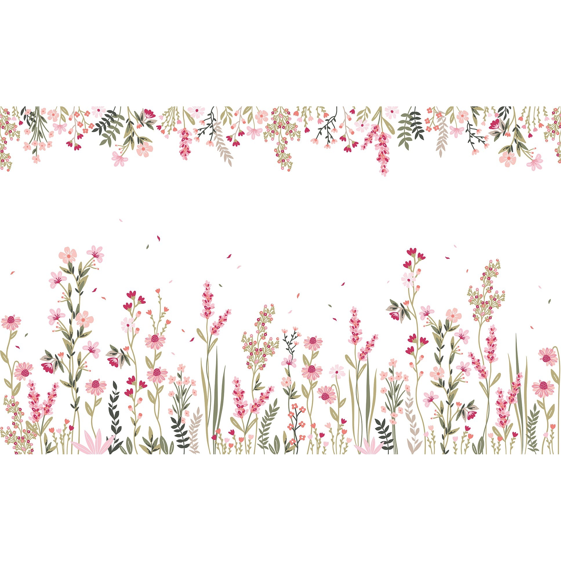Lilipinso Wallpaper Mural - A Field Of Flowers