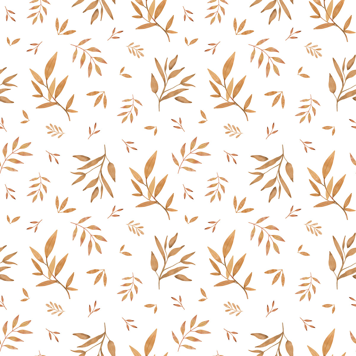 Lilipinso Wallpaper (50 Cm X 10 M) - Foliage (Camel)