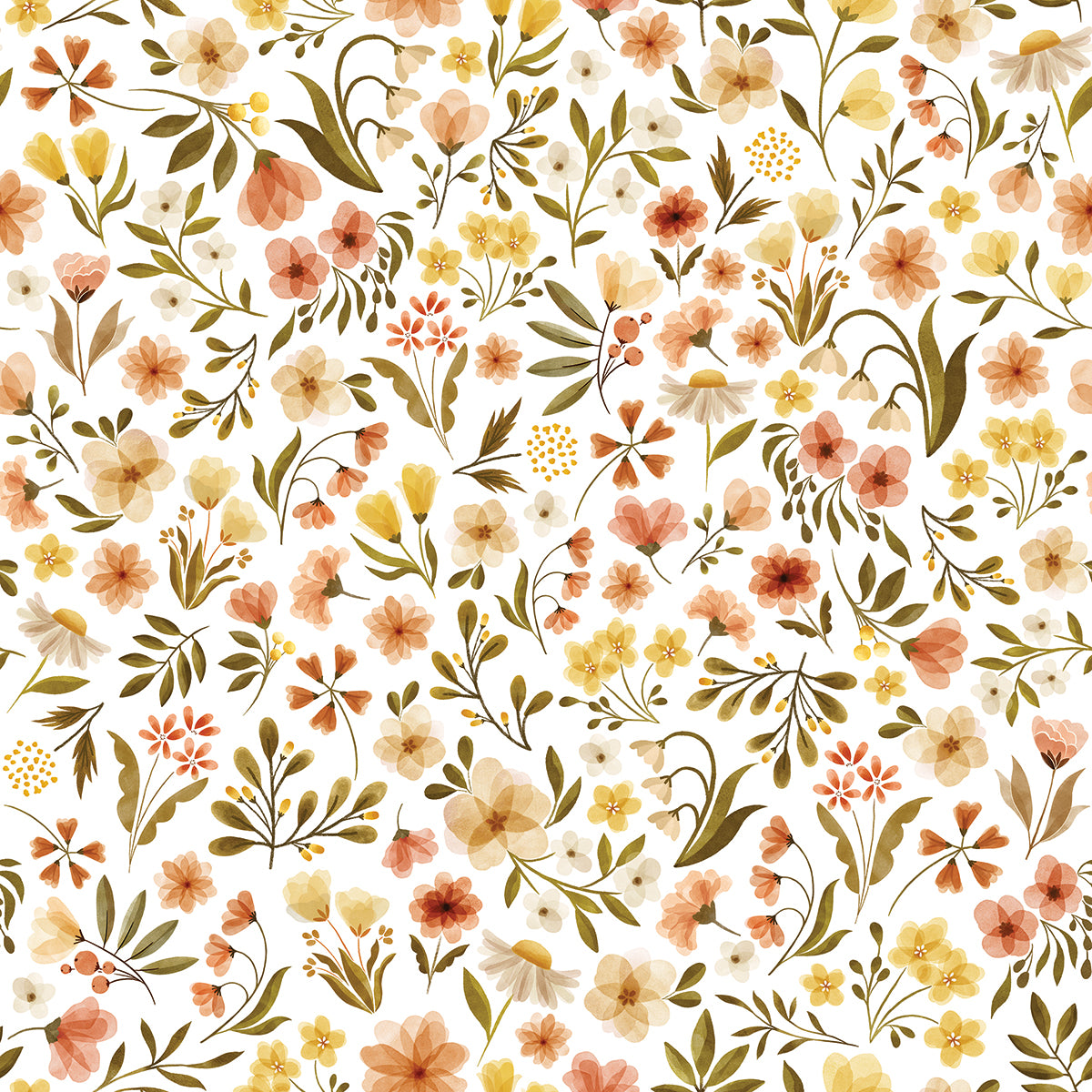Lilipinso Wallpaper (50 Cm X 10 M) - Vintage Flowers