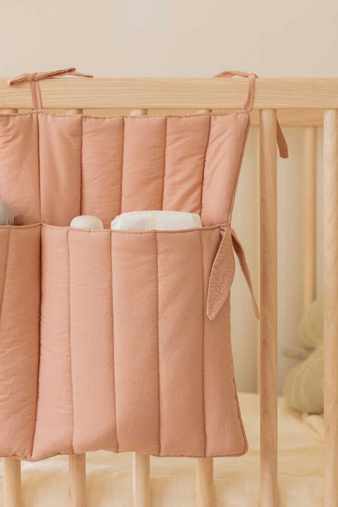 Crib Pocket Hanger Vintage Nude  - Bamboo