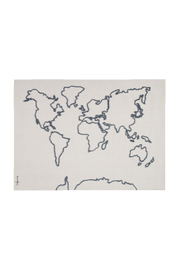 Wall Hanging Canvas Map