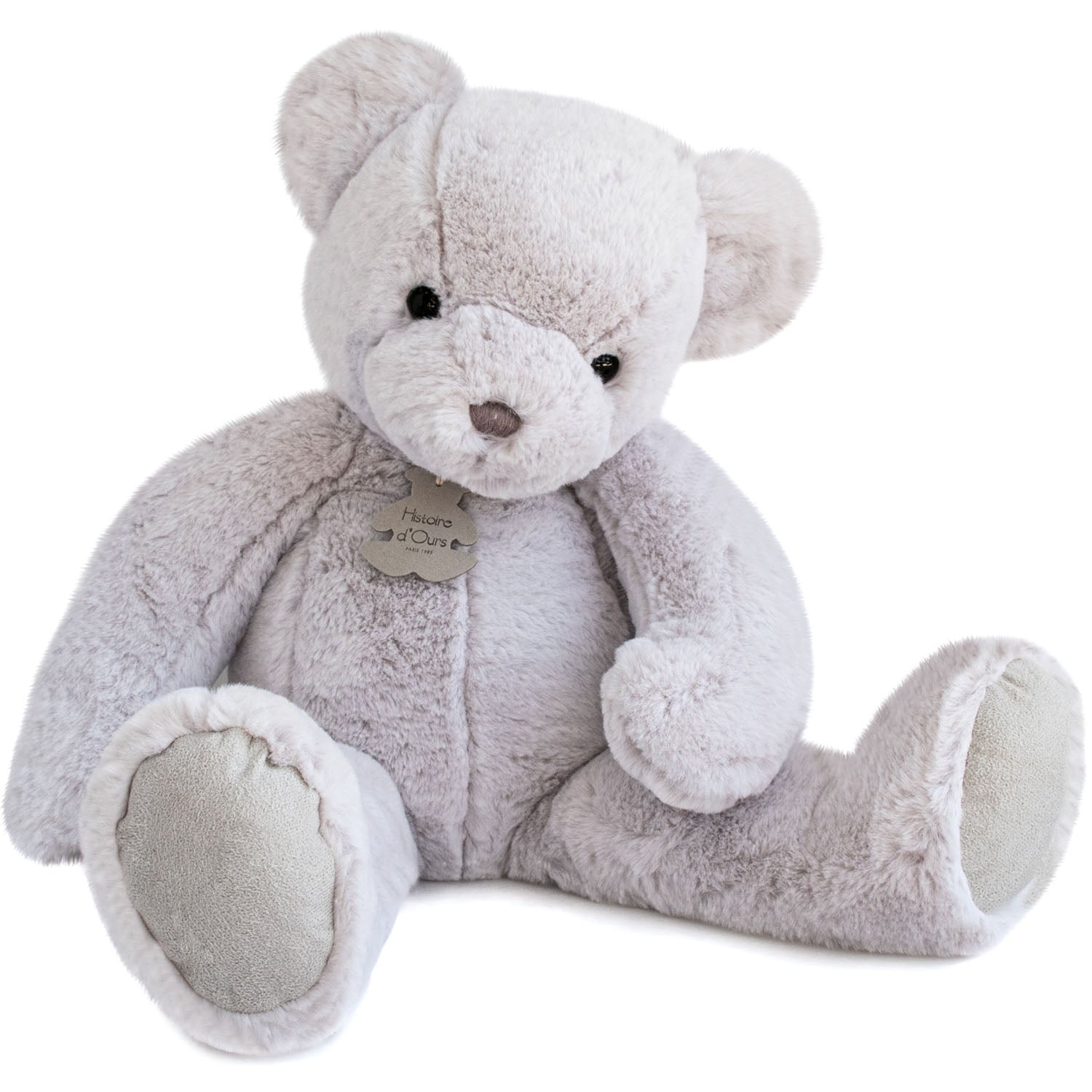 Doudou et Compagnie Histoire D’ours Light Grey Teddy Bear Classic Baby