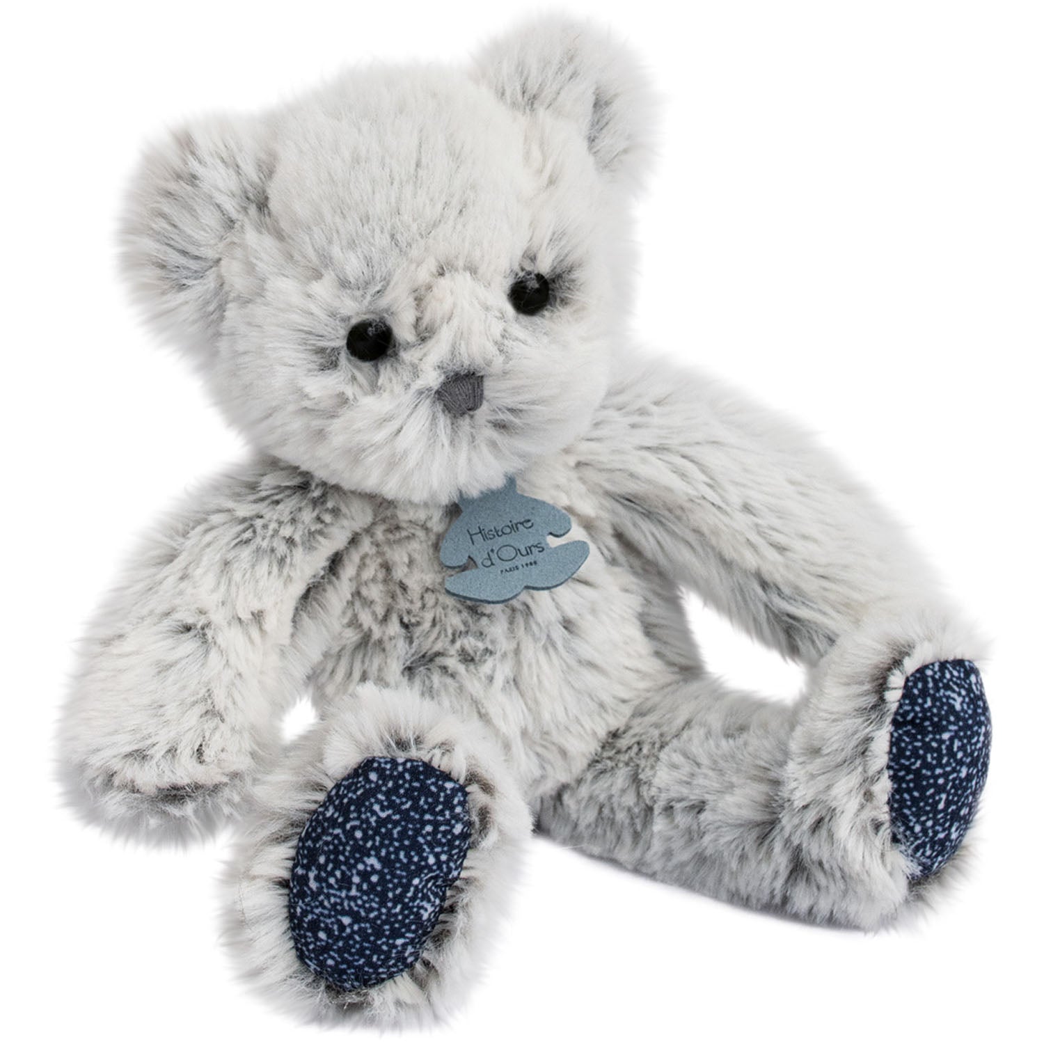 Doudou et Compagnie Histoire D’ours Grey Teddy Bear Plush Plushies