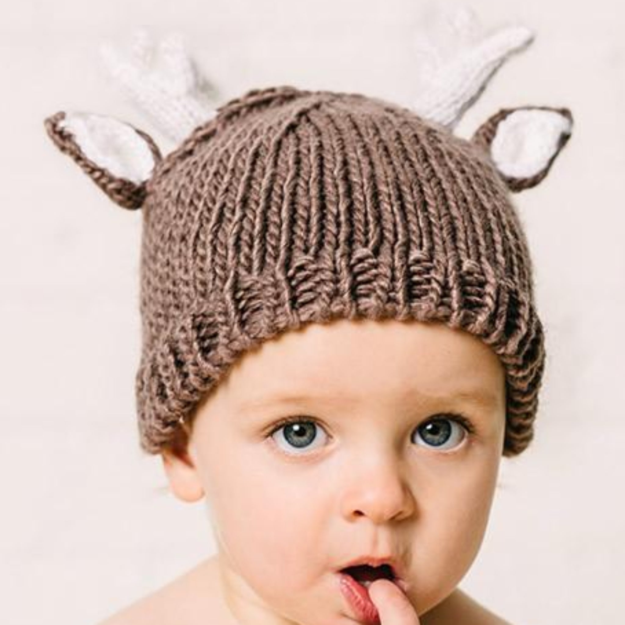 The Blueberry Hill Hartley Deer Tan Knit Hat