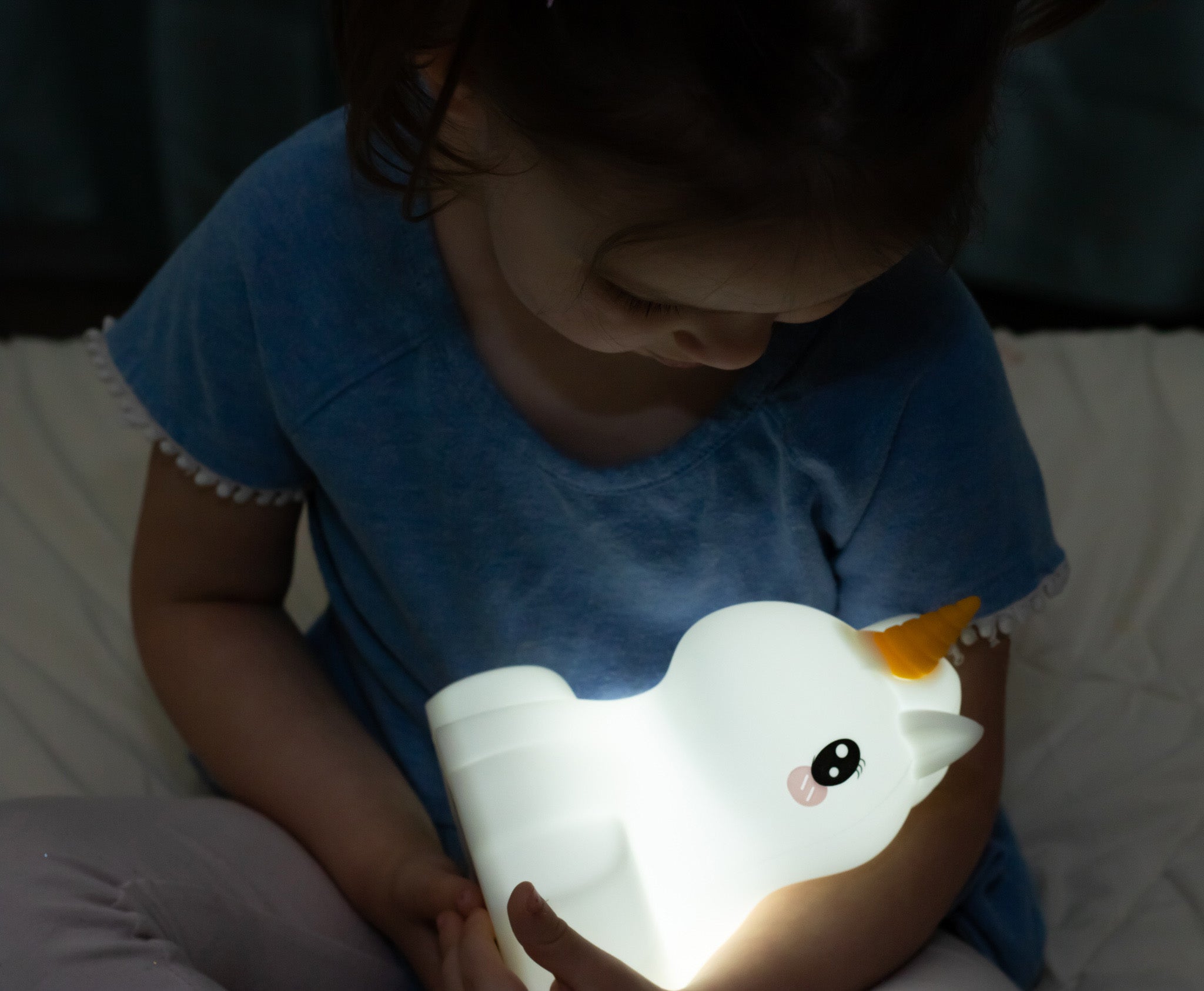 LumiPets® Unicorn - Children's Nursery Touch Night Light