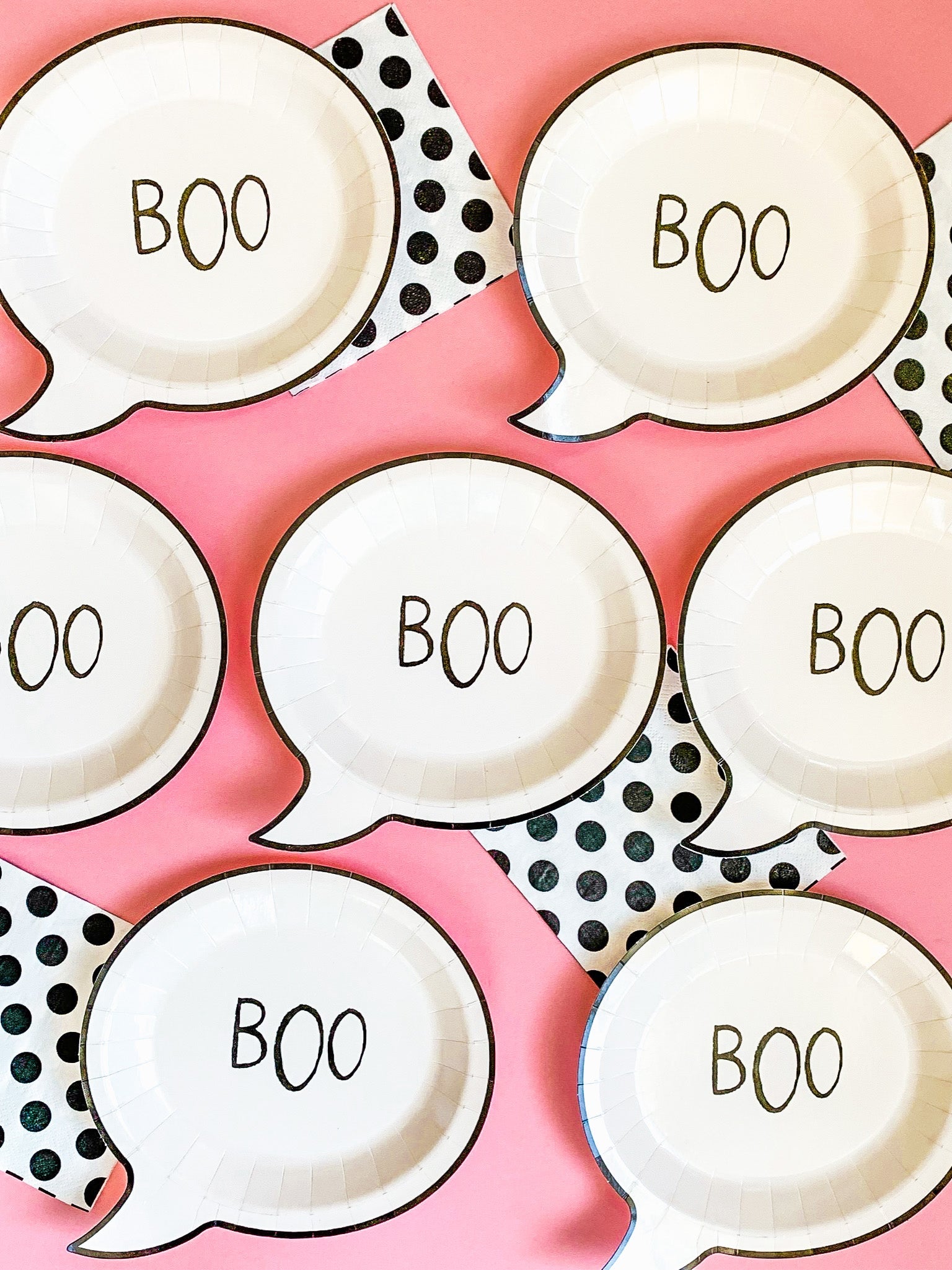 Sprinkles & Confetti | Party Boxes & Party Supplies Boo Halloween Plate by Sprinkles & Confetti | Party Boxes & Party Supplies